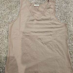 Zenana Outfitters Tan Tank Top